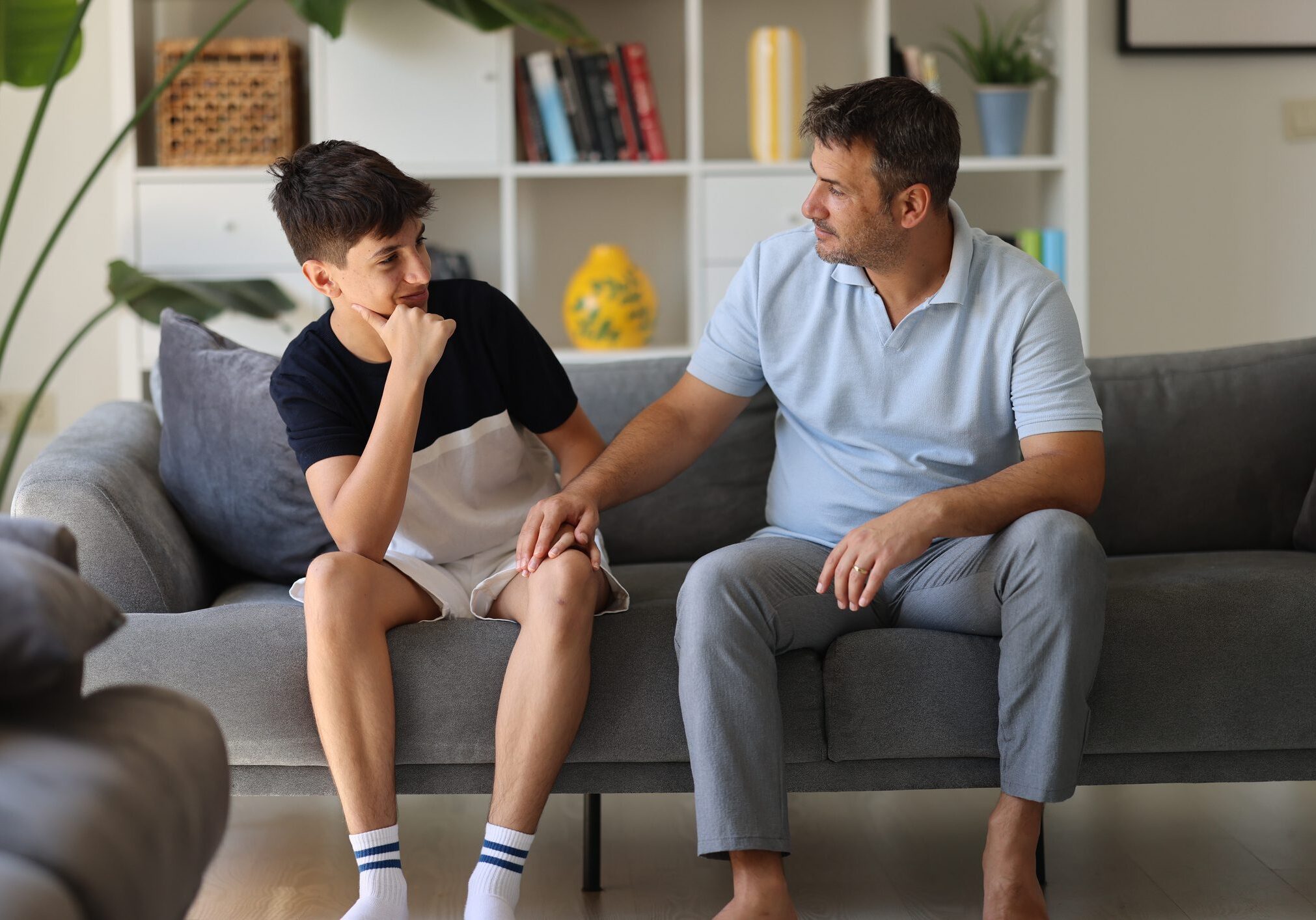 Hearing a father's advice